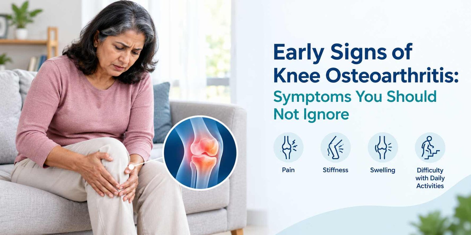early signs of knee osteoarthritis