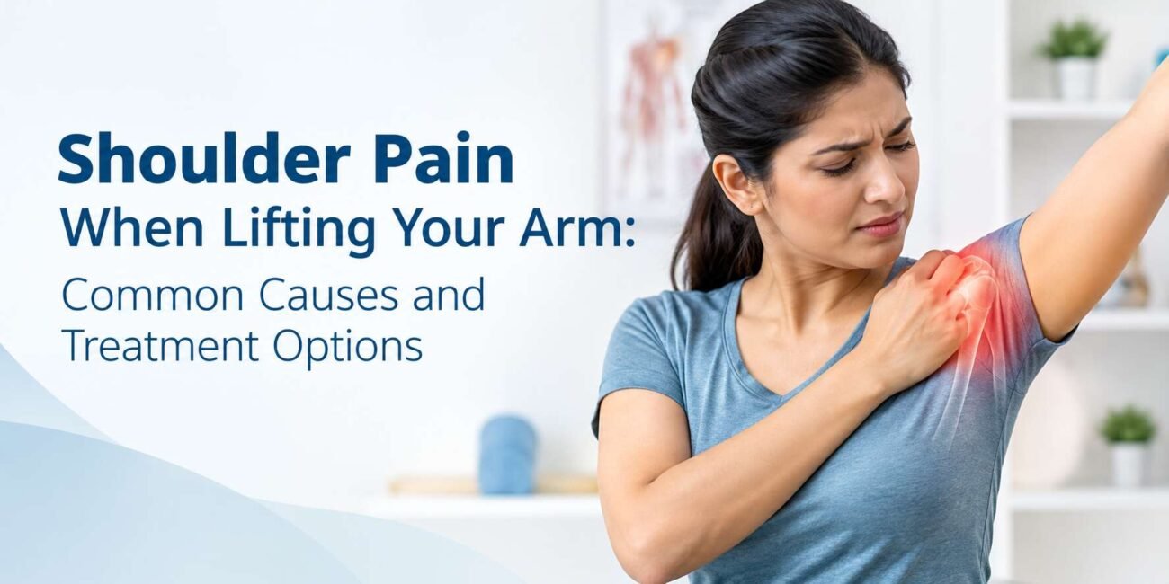 Shoulder pain when lifting your arm
